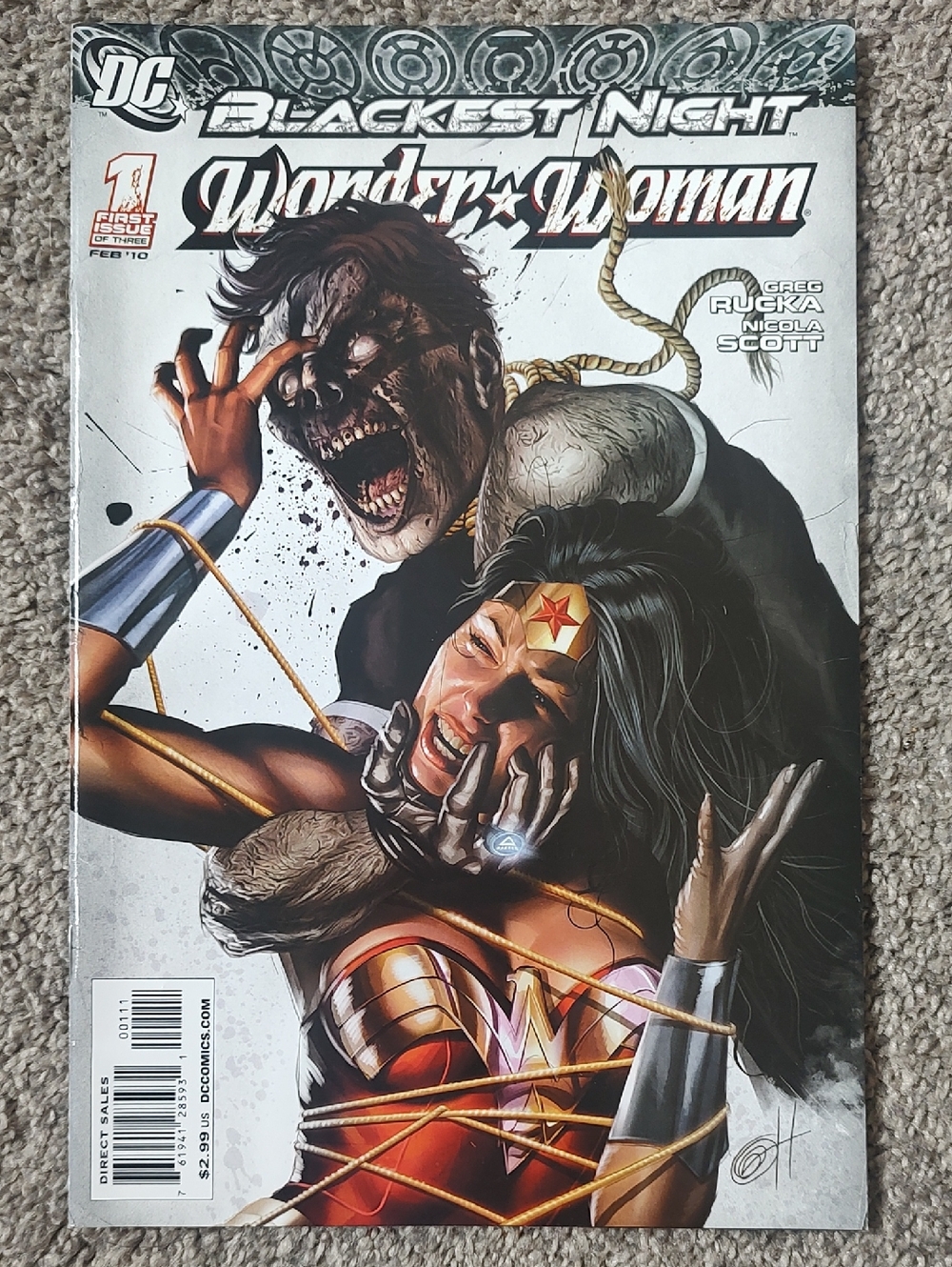 DC Comics Wonder Woman First Issue February 2010